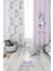 Uykucu Unicorn Desenli Baskılı Bebek ve Çocuk Odası Fon Perde 2 Kanat - Prd-31 1