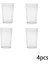 Şeffaflık 12OZ 355ML 4 Adet Yeniden Kullanılabilir Su Içme Bardağı Dayanıklı Içme Bardakları Plastik Bardak Kola Kahve Soda Parti Içecek Bardağı Içecek Aksesuarları (Yurt Dışından) 1