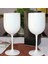 Beyaz 400-600ML 480 ml Şarap Bardağı Darbeye Dayanıklı Yüksek Stabilite Plastik Vintage Stil Romantik Şampanya Parti Malzemeleri Bar Drinkware Cozinha Soğutucu (Yurt Dışından) 3