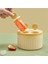 Sarı 4 Izgaralar Popsicle Kalıpları Silikon Buz Küpü Tepsileri Yaz Buz Küpü Kalıp Ev Içecek Buz Yapım Makinesi Buzdolabı Çocuk Oyuncak (Yurt Dışından) 3