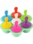 Iskandinav Yeşil 7 Delik Dondurma Buz Pops Kalıp Gıda Sınıfı Silikon Popsicle Kalıp Buz Yapım Makinesi Bebek Maması Takviyesi Araçları Meyve Sarsıntı Aksesuarları (Yurt Dışından) 1