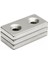 Köşeli Neodyum Mıknatıs 40X20X5 mm Delik Çapı D10/D5MM - Çift Havşa Delikli - Vidalamaya Uygun 1