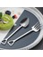 3FROKES5SPOONSI 1/4/8/adet Kürek Kaşık Paslanmaz Çelik Çay Kaşığı Yaratıcı Kahve Kaşığı Dondurma Tatlı Kepçe Sofra Çatal Bıçak Kaşık Seti (Yurt Dışından) 3