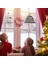 4 Adet Noel Kolye Ahşap El Sanatları Ahşap Kart Noel Pencere Kapı Süslemeleri Için Askı Süsleri (Yurt Dışından) 5