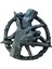 Baphomet Pentagram Pençe Heykeli Süs Baphomet El Serbest Daimi Plak Şeytan El Heykel (Yurt Dışından) 2