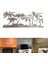 Palm On Beach Metal Duvara Monte Süs Ev Plaj Sahnesi Metal Sanat Çelik Duvar Dekor Burcu (Yurt Dışından) 4