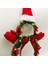 Işıklı Noel Çelenk Dekorasyonu, Şapka ve Fiyonklu Şekil Çelengi, Evin Ön Kapısı Için Çam Iğnesi Kırmızı Meyve Çelengi (Yurt Dışından) 5