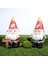 Açık Güneş Gnome Süsler Bahçe Gnome Heykeli Güneş Enerjili Lamba ile Cüce Madenci Reçine Figürler Süsler A (Yurt Dışından) 5