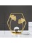 Ginkgo Biloba Kristal Top Süsler Oturma Odası Ofis Ferforje Dekorasyon Avrupa Dekoratif Metal El Sanatları (Yurt Dışından) 3