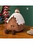 Noel Yeni Peluş Yastık Dolması Çikolatalı Kurabiye Evi Şekli Dekor Yastık Sevimli Komik Noel Ağacı Partisi Dekoru Bebek A (Yurt Dışından) 4