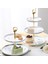 Cupcake Standı Kolu, 3 Katmanlı Vintage Kek Servis Tepsisi Standı Kolu Plaka Donanım Montaj Tutucu Parti Gümüş (Yurt Dışından) 4