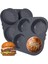 Hamburger Bakeware Gıda Sınıfı Silikon Silikon Hamburger Kalıp Ev Yapımı Hamburger Bakeware Bulaşık Makinesinde Temizlenebilir (Yurt Dışından) 2