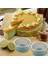 100 Adet 5 Oz 125 ml Tek Kullanımlık Kek Pişirme Bardak Muffin Gömlekleri Kapaklı Bardak Alüminyum Folyo Cupcake Pişirme Bardak-Mavi (Yurt Dışından) 3