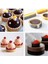 9'lu Paket Yuvarlak Tart Halkası, Mus Halkaları, Paslanmaz Çelik Isıya Dayanıklı Delikli Mus Halkaları, Metal Yuvarlak Halka Kalıbı (Yurt Dışından) 4