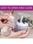 Bireysel Cupcake Kapları, 100 Adet Şeffaf Cupcake Kutuları, Kapaklı Cupcake Tutucular, Tek Bölmeli Muffin Taşıyıcı (Yurt Dışından) 3