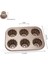 4-Cavity Canele Kalıp Kek Tava, Yapışmaz Canele Fırın Tepsisi Fırın Için Karbon Çelik Caneles Kalıp Bakeware Aracı (Yurt Dışından) 2