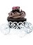 2'li Paket Tekli Prenses Arabası Cupcake Standı Tutucu Ekran (Yurt Dışından) 5