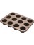 Canele Kalıp Kek Tavası, 12 Gözlü Yapışmaz Cannele Muffin Bakeware Fırın Pişirme Için Cupcake Tavası (Şampanya Altın) (Yurt Dışından) 1