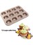 Adet Muffin Kalıbı 12-Cup Fırın Tepsisi Yapışmaz Cupcake Fırın Tepsisi, Karbon Çelik Muffin Tepsisi Pişirme Kalıp Tava Fırın Pişirme Için (Yurt Dışından) 3