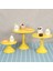 Metal Demir Kek Standı Yuvarlak Kaide Tatlı Tutucu Cupcake Vitrin Doğum Günü Düğün Partisi Için Bakeware (Sarı S) (Yurt Dışından) 2