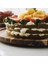Batı Döndür Kek Tepsisi Şeffaf Cam Kapak Bambu Ahşap Tepsi Ev Kek Tava Meyve Tatlı Tepsisi Depolama Tepsisi Kapaklı (Yurt Dışından) 4