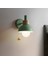 LED Duvar Lambası Anahtarı ile Ahşap Aplik Işıkları Kapalı Aydınlatma Ev Dekor Başucu Yatak Odası Oturma Odası Ampul B ile (Yurt Dışından) 3