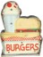 Hamburger Dondurma LED Işıkları Neon Tabelalar Tabela Retro Bar Cafe Ev Duvar Asılı Dekoratif Metal Tabela Bar Kek Ekmek Reklam Tabelaları (Yurt Dışından) 1