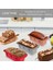 3 Paket Ekmek Tavası Somun Tavası Silikon Pişirme Için Silikon Ekmek Somun Tavası Ev Yapımı Kekler, Ekmekler, Köfte (Yurt Dışından) 5