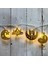 10 LED Altın Ramazan Süslemeleri Eid Dekor Yıldız Ay Fener Ramazan Işıkları Kumandalı, Ramazan Parti Dize Işık (Yurt Dışından) 5