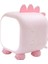 Iskandinav LED Dinozor Gece Lambası Çocuk Odası Başucu Uyku Lambası Nightlight USB Şarj Sevimli Gece Lambası (Pembe) (Yurt Dışından) 1