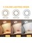 48 LED Masa Lambası Klipsi, 5x Büyüteç Işığı ile 360° Ayarlanabilir 3 Modlu LED Masa Lambası Yatak Masası Çalışması Için El Sanatları-2pc (Yurt Dışından) 3