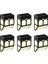 6pcs Solar Bahçe Işıkları Enerjili Çit Işıkları Suya Dayanıklı Dış Mekan (Yurt Dışından) 1