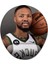 Damian Lillard - Milwaukee Bucks - Nba Bilek Destekli Mousepad Model - 1 Oval 1
