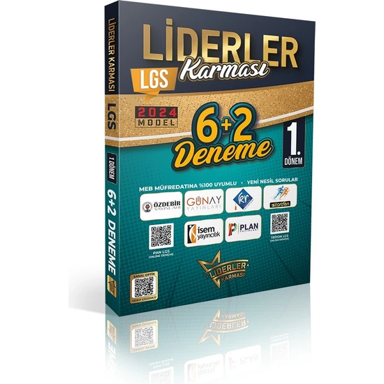 Liderler Karması LGS 1. Dönem 6+2 Deneme Seti