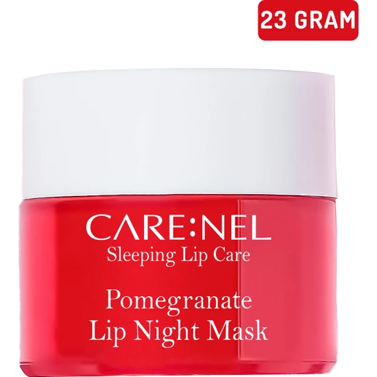 Care:Nel Pomegranate Lip Night Mask / Narlı Dudak Gece Maskesi 23 gr