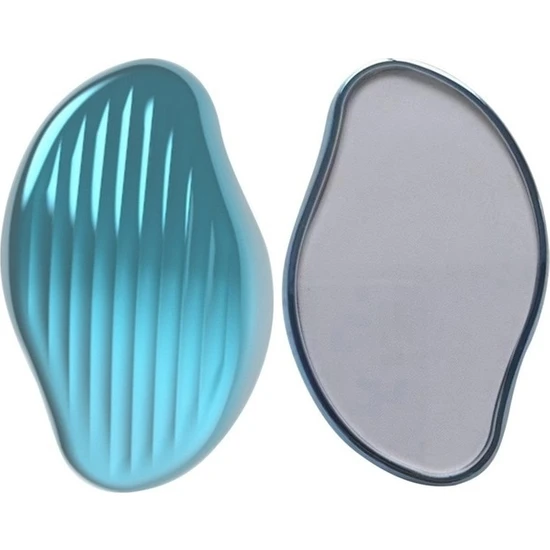 Yenı Mavi Ağrısız Fiziksel Epilasyon Daha Güvenli Nano Kristal Epilatör Kolay Temizlenen Saç Çıkarıcı Silgi Yeniden Kullanılabilir Vücut Bakımı Epilasyon Araçları (Yurt Dışından)