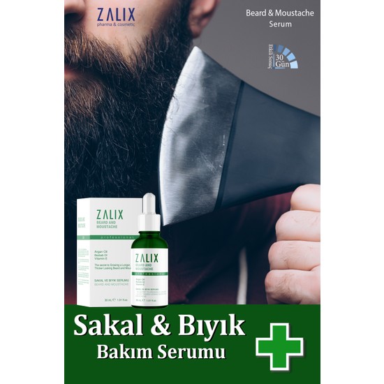 Zalix Sakal & Bıyık Serumu Beard And Moustache Serum 30 ml Fiyatı