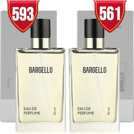 Bargello 593 Erkek Parfüm Fresh + 561 Erkek Parfüm Fresh  50 ml Edp