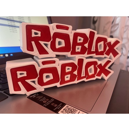 Devotech Roblox logo ve çocuk odası masa üstü Stand dekor Fiyatı