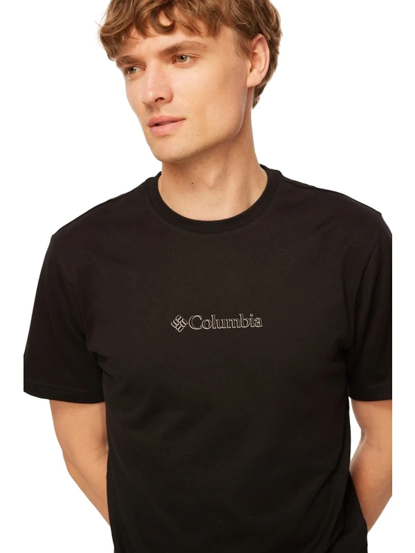 Columbia Csc Branded Mini Emb Erkek Kisa Kollu T-Shirt - CS0339
