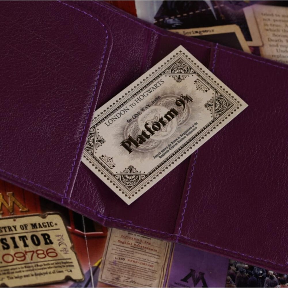 Sihir Dükkanı Ministry Of Magic Pasaport Kılıfı Lisanslı Deri görsel 2