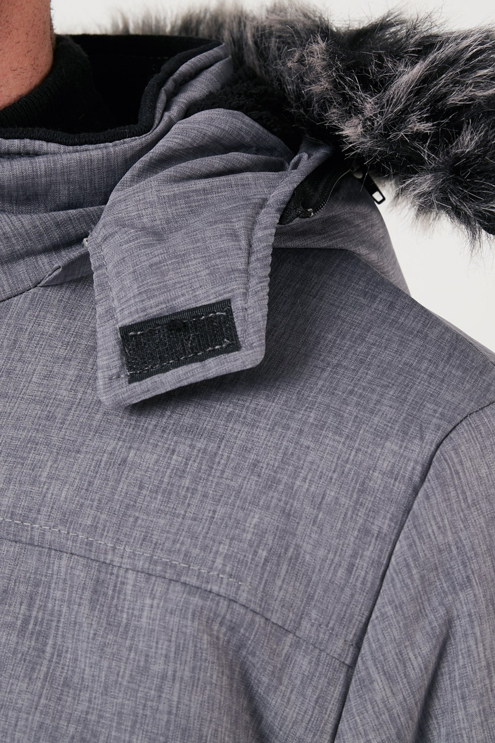 Buratti Peluş Astarlı Suya ve Rüzgara Dayanıklı Soğuk Geçirmez Slim Fit Mont Erkek MONT 5711051 görsel 6