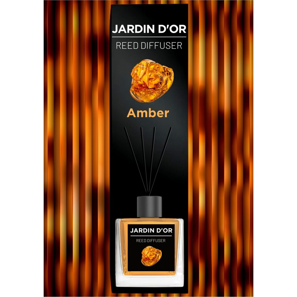 Jardin D'or Jardın D'or 100 ml Amber Reed Dıffuser Çubuklu Oda Kokusu