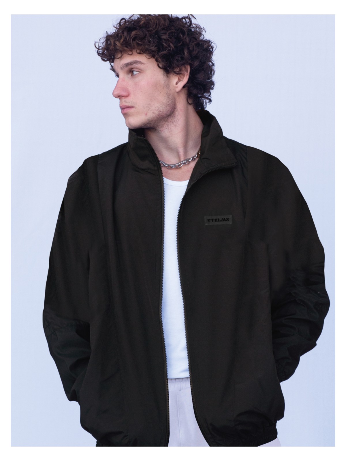 Vatkalimon Kadın Erkek Yeşil Renkli Bomber Ceket - Görsel 6