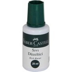 Faber-Castell Beyaz Sıvı Düzeltici 20 ml  – Hızlı Kuruyan, Kolay Uygulanan Ofis ve Okul Tip-Ex