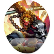 Pixxa Mobile Legends - Sun Bilek Destekli Mousepad Model - 1 Oval