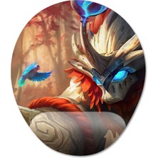 Pixxa Mobile Legends - Belerick Bilek Destekli Mousepad Model - 2 Oval
