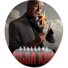 Pixxa Tulsa King Bilek Destekli Mousepad Model - 2 Oval