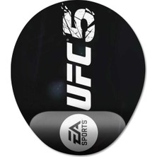 Pixxa Ea Sports Ufc 5 Bilek Destekli Mousepad Model - 3 Oval