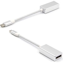 USB 3.1 Type C - 4K Display Port Dişi Çevirici Adaptör Kablosu G